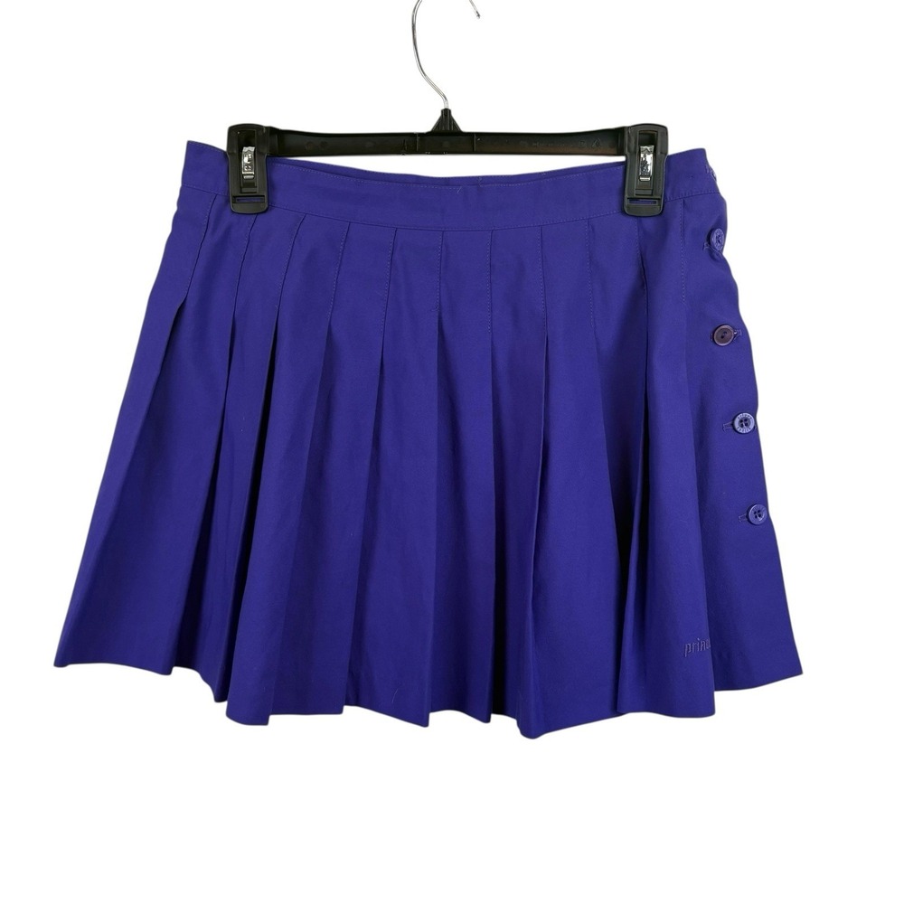 Vintage‎ Prince 90's Purple Pleated Tennis Skirt Size 12 Made in USA